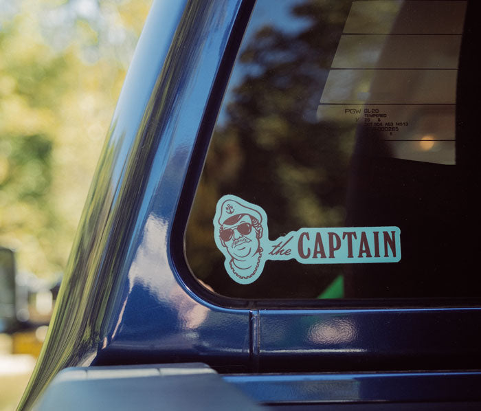 The Captain Sticker